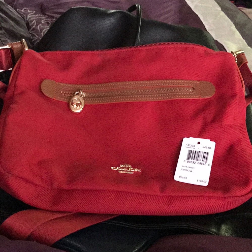 Coach Red Crossbody